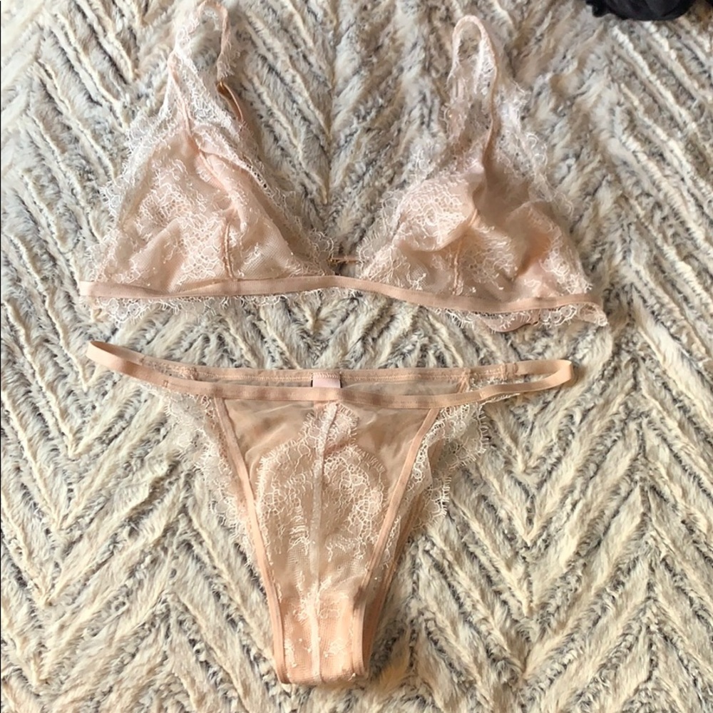 VS bra and panty set